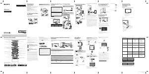 Manual Sony Bravia KLV-22P402B LCD Television