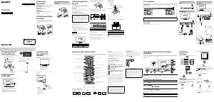 Manual Sony Bravia KLV-32R202G LCD Television