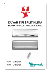 Kullanım kılavuzu Falke 09 CHS Klima