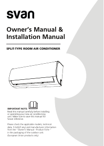 Manual Svan SVAN2009 Air Conditioner