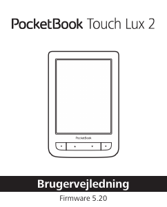 Brugsanvisning PocketBook Touch Lux 2 E-bogslæser