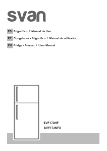 Manual Svan SVF173NFX Fridge-Freezer