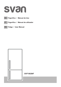 Manual Svan SVF1852NF Fridge-Freezer