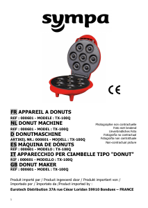 Handleiding Sympa TX-100Q Donutmaker