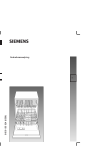 Handleiding Siemens SE53E532EU Vaatwasser