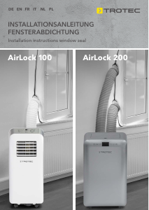 Instrukcja Trotec AirLock 100 Klimatyzator