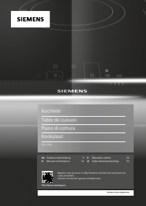 Mode d’emploi Siemens ET612FEA1E Table de cuisson