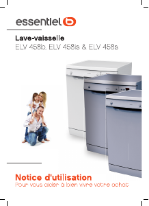 Mode d’emploi Essentiel B ELV 458b Lave-vaisselle