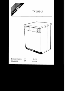 Bruksanvisning ElektroHelios TK703-2 Torktumlare