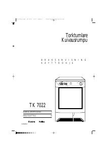 Bruksanvisning ElektroHelios TK7022 Torktumlare