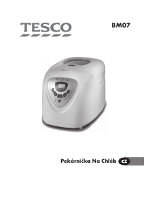 Manuál Tesco BM07 Domácí pekárna