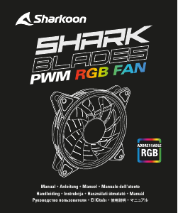 Használati útmutató Sharkoon Shark Blades PWM Processzorhűtő