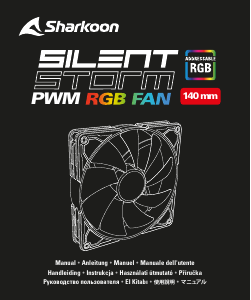 Manuál Sharkoon SilentStorm 140 PWM Chladič CPU