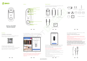 Manuál 360 D809 Domovní zvonek