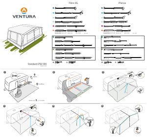 Mode d’emploi Ventura Standard 300 Auvent