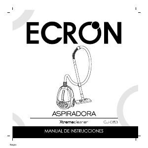 Manual de uso Ecron CJ-083 Aspirador