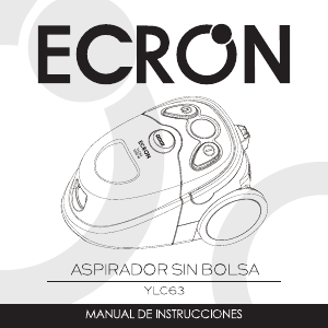 Manual de uso Ecron YLC63 Aspirador