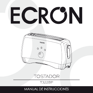 Manual de uso Ecron T-322BP Tostador