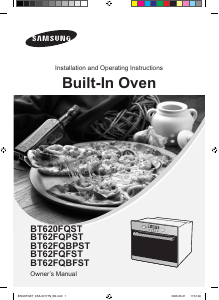 Manual Samsung BT620FQST Oven