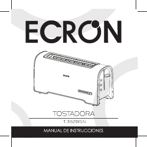 Manual de uso Ecron T-352BSN Tostador