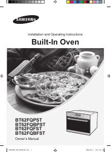 Manual Samsung BT62FQBPST Oven