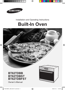 Manual Samsung BT62TDBB Oven