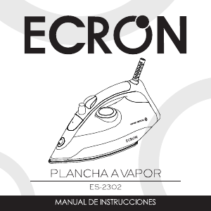 Manual de uso Ecron ES-2302 Plancha