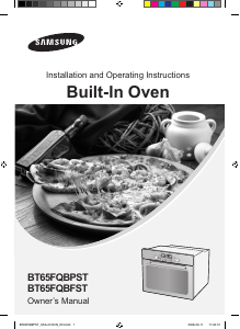 Manual Samsung BT65FQBPST Oven