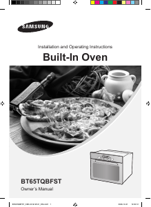 Manual Samsung BT65TQBFST Oven