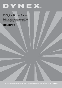 Manual Dynex DX-DPF7 Digital Photo Frame