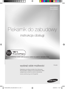 Instrukcja Samsung NV6584LNESR Piekarnik