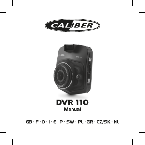 Návod Caliber DVR110 Akčná kamera