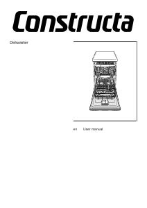 Manual Constructa CP4A54J5 Dishwasher