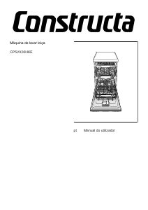 Manual Constructa CP5VX00HKE Máquina de lavar louça