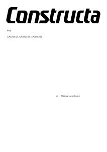 Manual Constructa CA323255 Plită