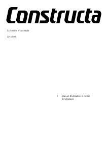 Mode d’emploi Constructa CH3M00052 Four