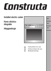 Manual Constructa CH23870 Range