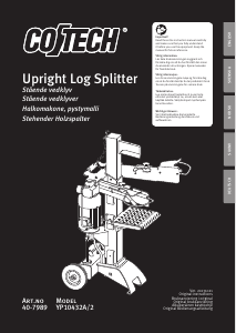 Manual Cotech YP10432A/2 Wood Splitter