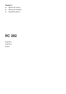 Manual de uso Gaggenau RC282306 Refrigerador