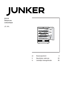 Rokasgrāmata Junker JC15KAFF0 Ledusskapis
