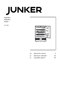 Manual de uso Junker JC15KAFF0 Refrigerador