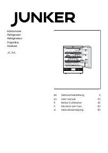 Manual Junker JC15KAFF0 Refrigerator