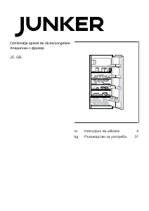 Manual Junker JC40GBF0 Frigider