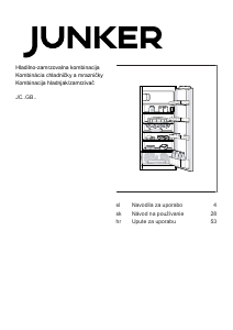 Priročnik Junker JC40GBF0 Hladilnik