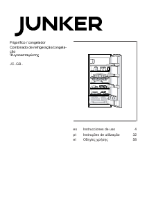 Manual Junker JC40GBF0 Frigorífico