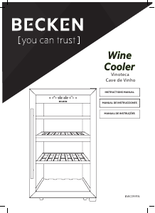 Manual Becken BWC3991N Wine Cabinet