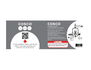 Manual Cosco Scenera NEXT Car Seat