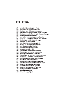Manual de uso Elba EK 8 S40 OR Campana extractora