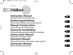 Manuale Friedland D524S Campanello di casa