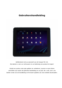 Handleiding Viewpia TB-110 Tablet